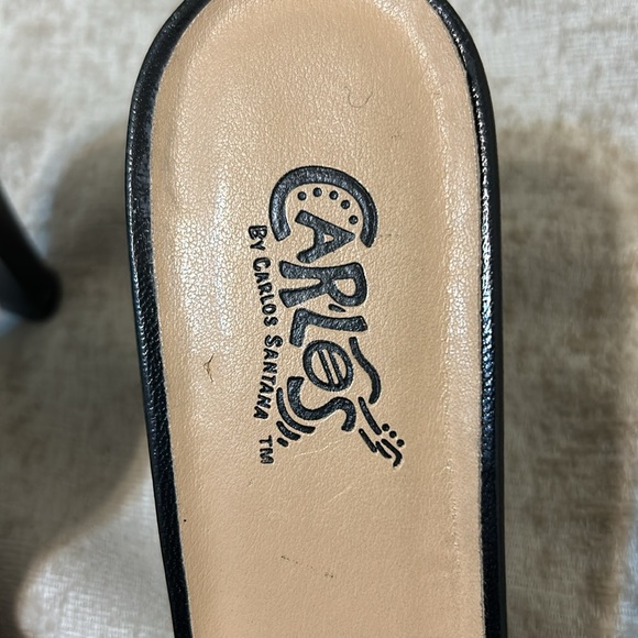 Carlos Slip-On Pump Sandals. By Carlos Santana       Excellent Condition - Picture 2 of 7